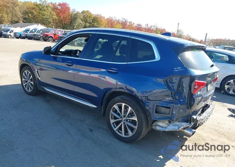 2018 BMW X3 xDrive30I from USA, damaged, VIN 5UXTR9C59JLD62344